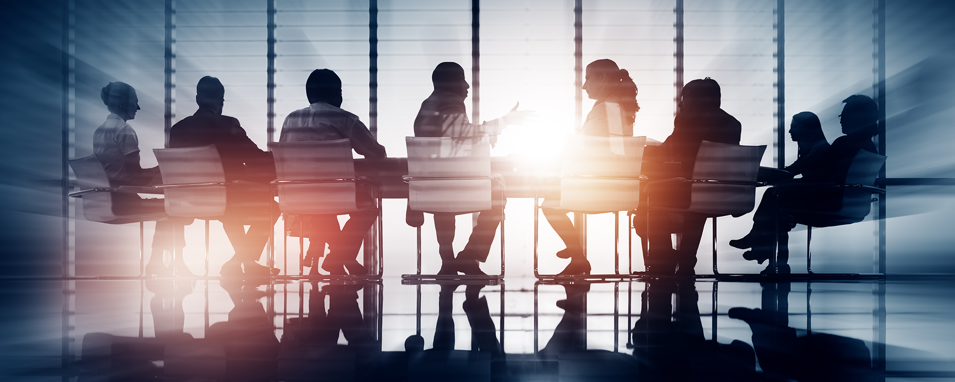 group of people around a table